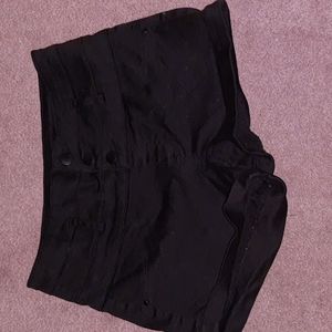 Refuge Size 0 High Waisted Black Shorts